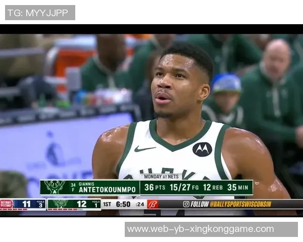 字母哥上半场表现抢眼砍下16分9篮板罚球命中率提升至60